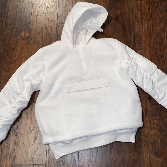 Ivy Park Icy Park Collection 1/2 ZIP SHERPA LAYERED JACKET (ALL GENDERS) - Picture 9 of 9